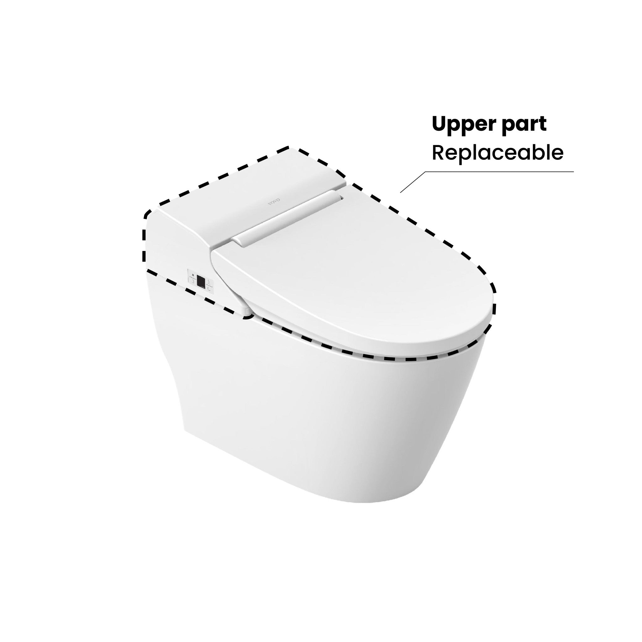 Smart Bidet Seat VB-6000SE / VB-6100SR Premium Heated Bidet Seat