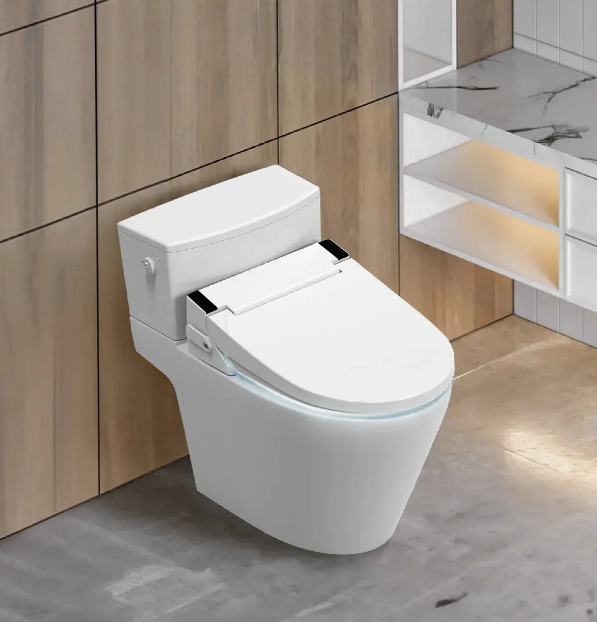 Bidet Toilet Seat VB-6000SE(Elongated) / VB-6100SR(Round) _Made in Korea VOVO USA