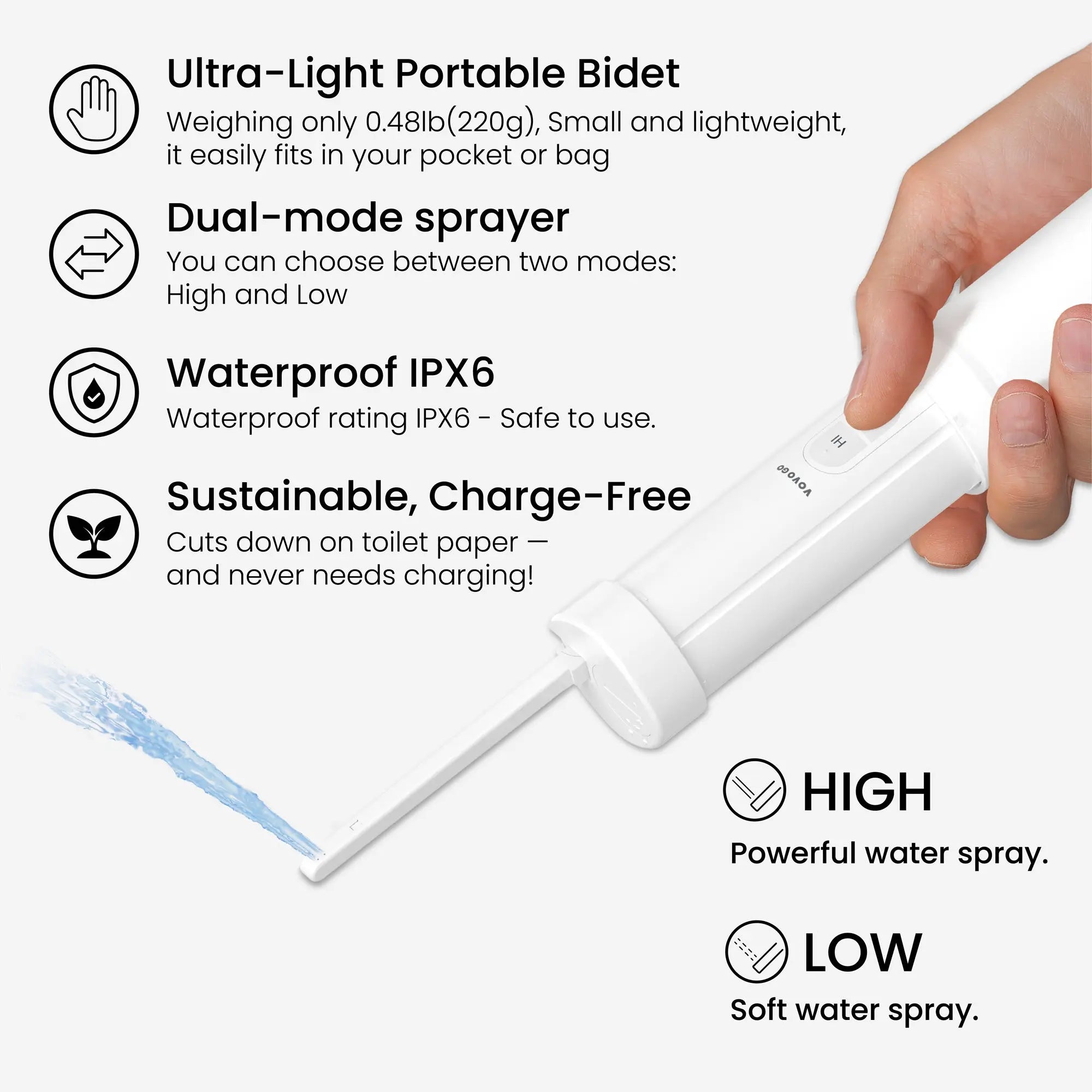 VOVO GO The Portable Bidet for outdoor